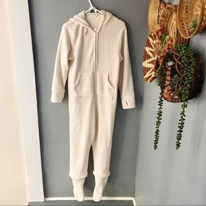 Adult soft sloth themed onesie in size medium